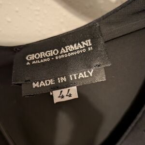 Giorgio Armani Black Top